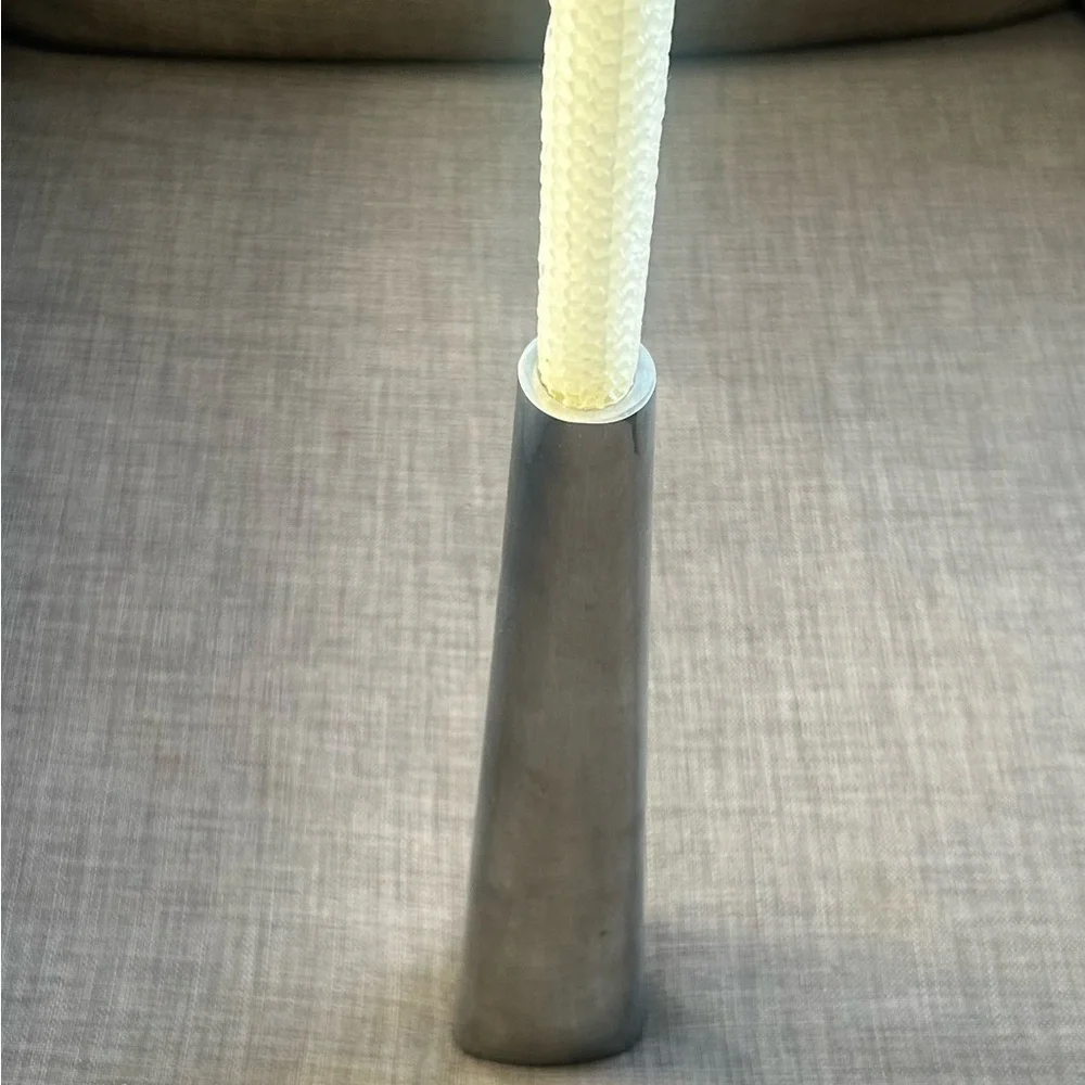 Vtg 80’s IKEA Renos by Ehlén Johansson Cast Aluminum Tapered Candlestick#0917255